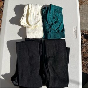 Set of winter tights